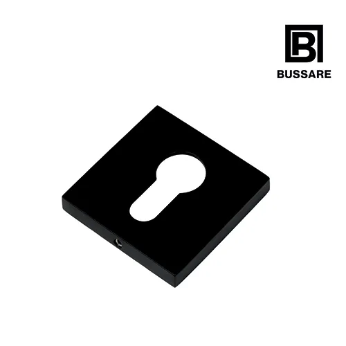 BUSSARE накладка на цилиндр B0-40 BLACK ЧерныйКвадрат