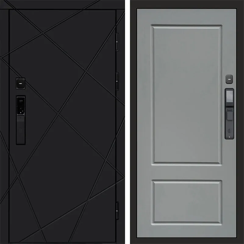 Лучи black смарт Марсель grey софт