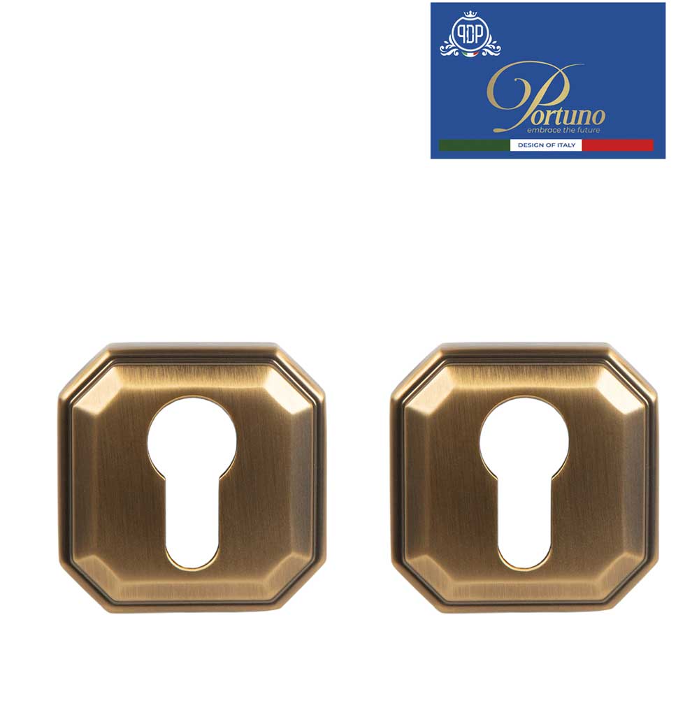 Накладка под цилиндр "PORTUNO" CYL.05.11 PVD Матовый кофе Кофе матовый