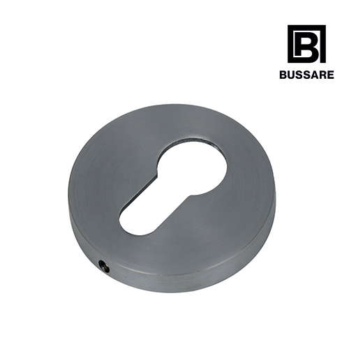 BUSSARE накладка на цилиндр  B0-50 M.CHROME Матов.хром/Круг/ Хром матовый