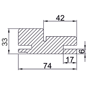 Коробка фигурная сендвич nanotex, пломбир 74*33*2070, телескоп с уплотнителем /ЗАКАЗНАЯ/